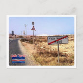 Kap Verde - Rabil - Toponymisiertes Schild - Postkarte (Vorderseite)