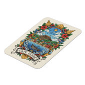Kap Verde Reise Magnet (Linke Seite)
