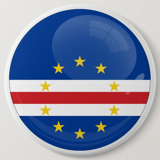 Kap Verde Rund icon flag Button (Vorderseite)