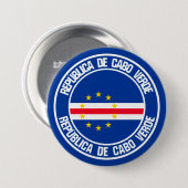 Kap-Verde-RundEmblem Button (Vorne & Hinten)