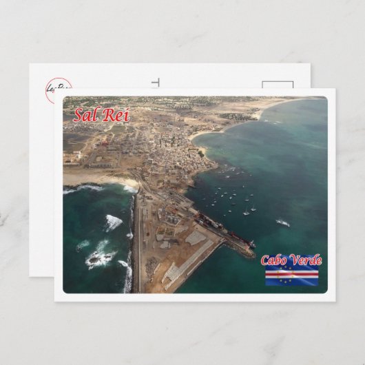 Kap Verde - Sal Rei - Postkarte (Vorne/Hinten)