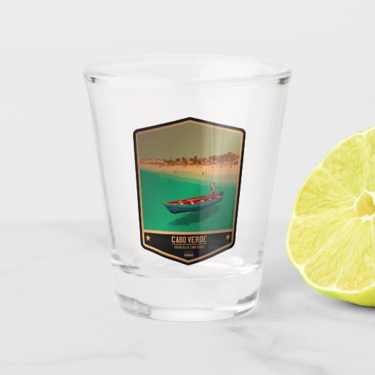 Kap Verde Schnapsglas (Vorderseite)