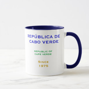 KAP-VERDE * - Tasse mit Flagge und Wappen
