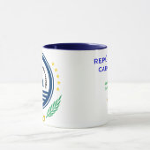 KAP-VERDE * - Tasse mit Flagge und Wappen (Zentrum)