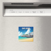 Kap Verde Travel Magnet (In Situ (Geschirrspüler))