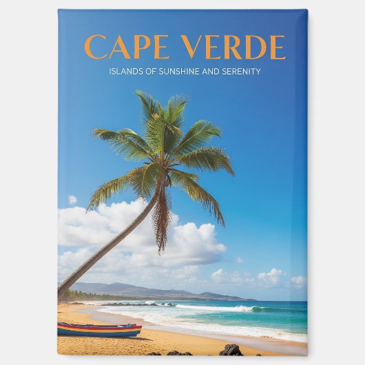 Kap Verde Travel Magnet (Vorderseite)