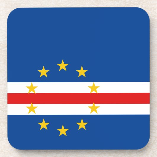 Kap-Verde-Untersetzer Getränkeuntersetzer (Vorderseite)