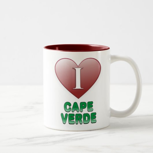 Kap-Verde Zweifarbige Tasse (Rechts)