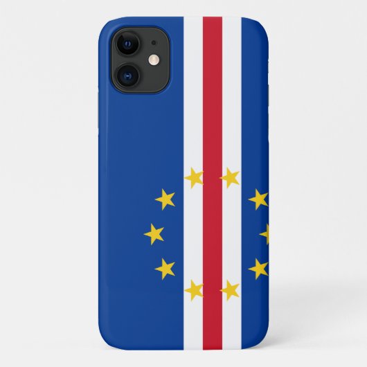kap-verdische Flagge Case-Mate iPhone Hülle (Rückseite)