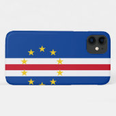 kap-verdische Flagge Case-Mate iPhone Hülle (Rückseite (Horizontal))