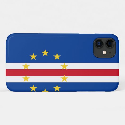 kap-verdische Flagge Case-Mate iPhone Hülle (Rückseite (Horizontal))