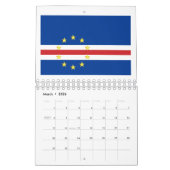 kap-verdische Flagge Kalender (Mär 2026)