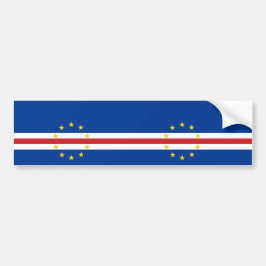 Kap-Verdische Flagge (Kap Verde) Autoaufkleber