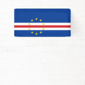 Kap-Verdische Flagge (Kap Verde) Banner (InSitu)