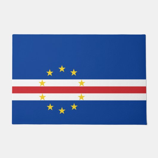 Kap-Verdische Flagge (Kap Verde) Fußmatte (Vorderseite)