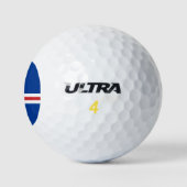 Kap-Verdische Flagge (Kap Verde) Golfball (Logo)