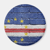 kap-verdische Flagge Magnet (Vorne)