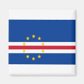 kap-verdische Flagge Magnet (Vorne)