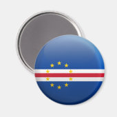 kap-verdische Flagge Magnet (Vorderseite/Rückseite)