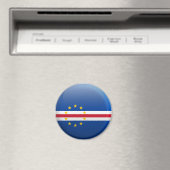 kap-verdische Flagge Magnet (In Situ (Geschirrspüler))