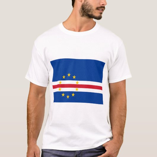 kap-verdische Flagge T-Shirt (Vorderseite)