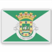 kap-verdische Flagge (Vorschlag von Cabo Verde von Aufkleber (Vorderseite)