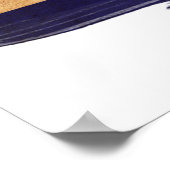 kap-verdische Flaggenposter Poster (Ecke)