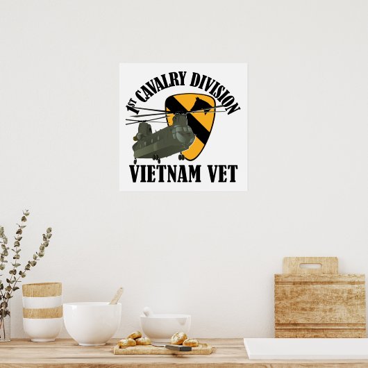 Kap Vietnam Vet - CH-47 Poster (Küche)
