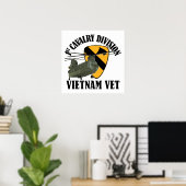 Kap Vietnam Vet - CH-47 Poster (Heimbüro)