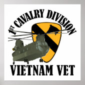 Kap Vietnam Vet - CH-47 Poster (Vorne)