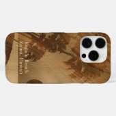 Kapaa Sunset Hawaiian Imitats Koa Wood Case-Mate iPhone Hülle (Rückseite (Horizontal))