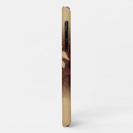 Kapaa Sunset Hawaiian Imitats Koa Wood Twin Palm Case-Mate iPhone Hülle (Hinten/Links)