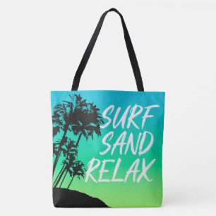 Kapaa Sunset Hawaiian Palm Treversible Tasche