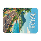 Kapaa USA Magnet (Horizontal)