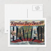 Kapalua Bay Beach, Hawaii - Große Briefszenen Postkarte (Vorne/Hinten)