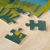 Kapalua Maui Hawaii Bay Beach Vacation Retro Puzzle (Seite)