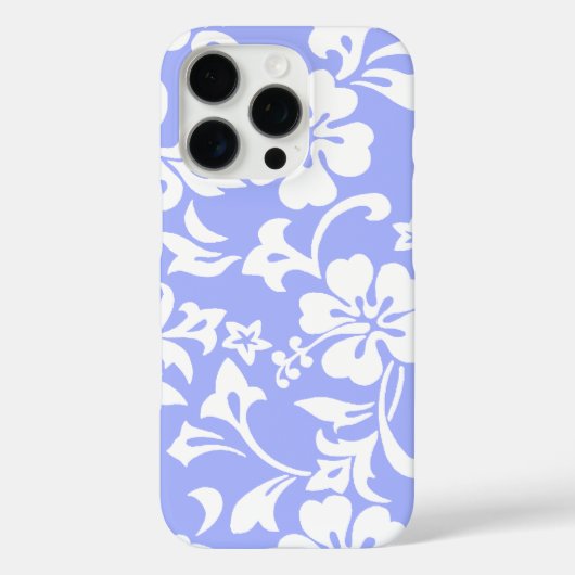 Kapalua Pareau Hawaiianischer Hibiskus Periwinkle Case-Mate iPhone Hülle (Rückseite)