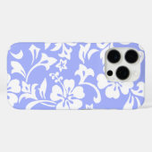 Kapalua Pareau Hawaiianischer Hibiskus Periwinkle Case-Mate iPhone Hülle (Rückseite (Horizontal))