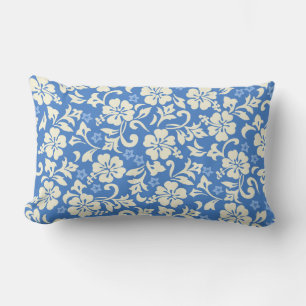 Kapalua Pareau Hawaiianischer Hibiskus Reversible Lendenkissen