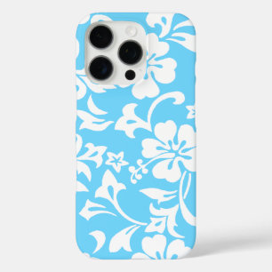 Kapalua Pareau Hawaiianischer Hibiskus Türkis iPhone 16 Pro Hülle