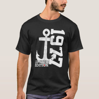 Kapazität 45 Jahre 1977 Seeleute 45. Geburtstag T-Shirt