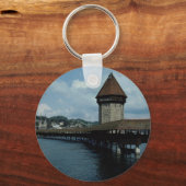 Kapelbruke, Luzern, Schweiz Schlüsselanhänger (Vorderseite)