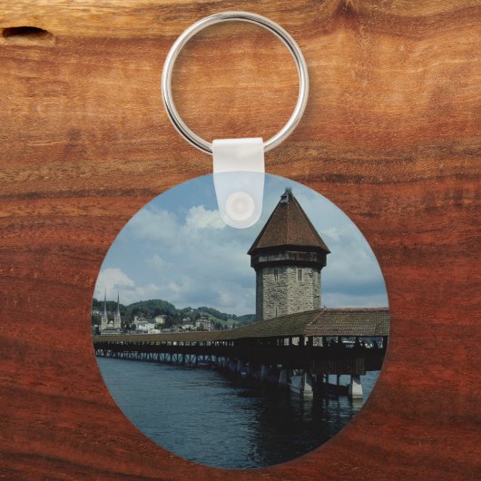 Kapelbruke, Luzern, Schweiz Schlüsselanhänger (Vorderseite)