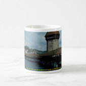 Kapelbruke, Luzerne, die Schweiz Kaffeetasse (Mittel)