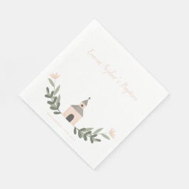 Kapele und Blumen Soft Blush Servietten