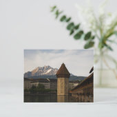 Kapellbrücke (Kappelbrücke) Postkarte Schweiz (Stehend Vorderseite)