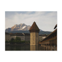 Kapellbrücke (Kappelbrücke) Postkarte Schweiz