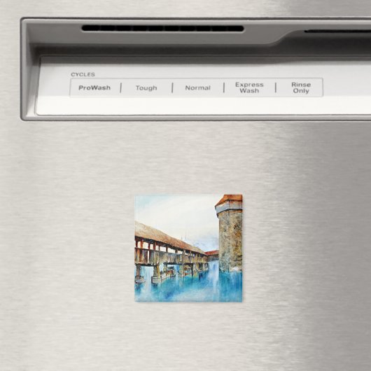 Kapellbrucke, Kunstmalerei, Magnet (In Situ (Geschirrspüler))