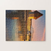 Kapellbrücke, Luzern im Abendpuzzle Puzzle (Horizontal)