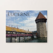 Kapellbrücke Luzern Puzzle (Horizontal)